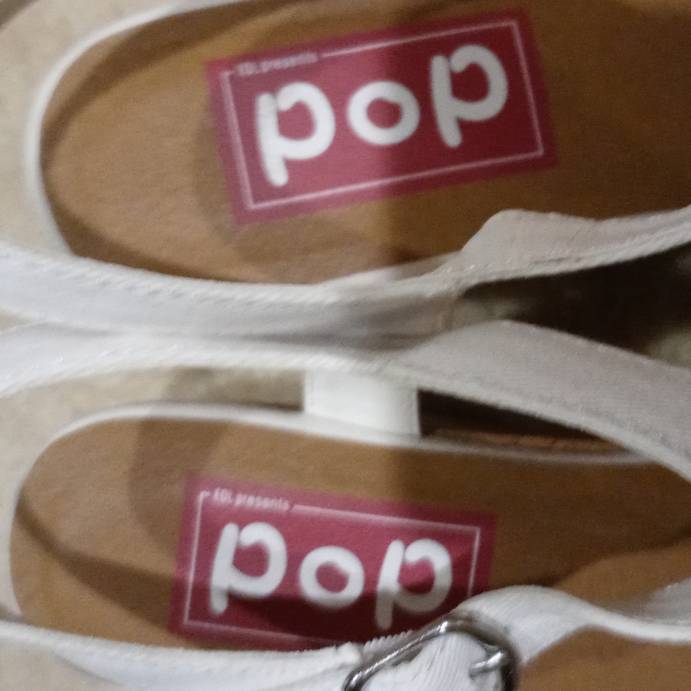 COPY - BNIB White Shoes Size 7.5 - Picture 7 of 9